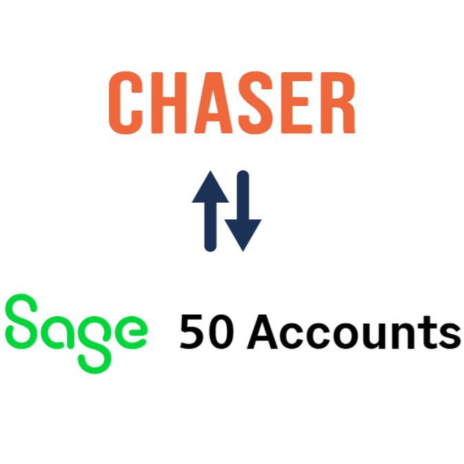 Sage 50 accounts Chaser integration PNG